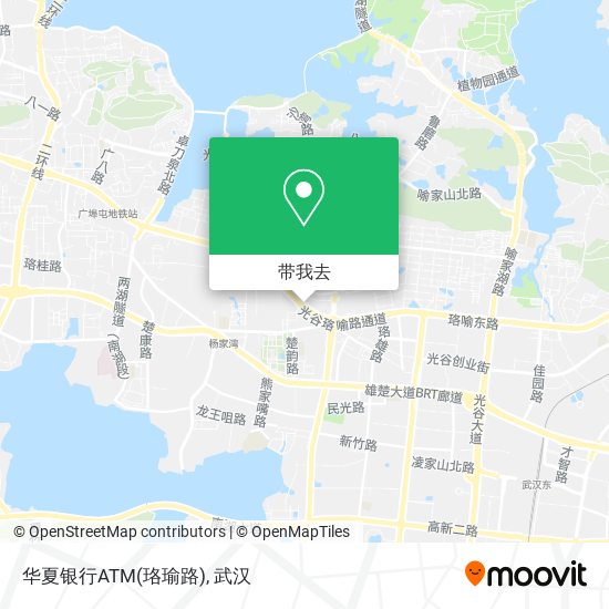 华夏银行ATM(珞瑜路)地图