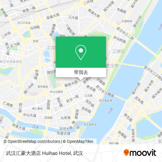 武汉汇豪大酒店 Huihao Hotel地图