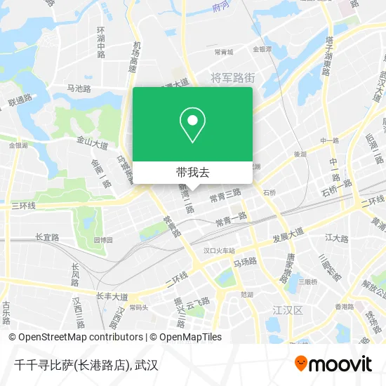 千千寻比萨(长港路店)地图