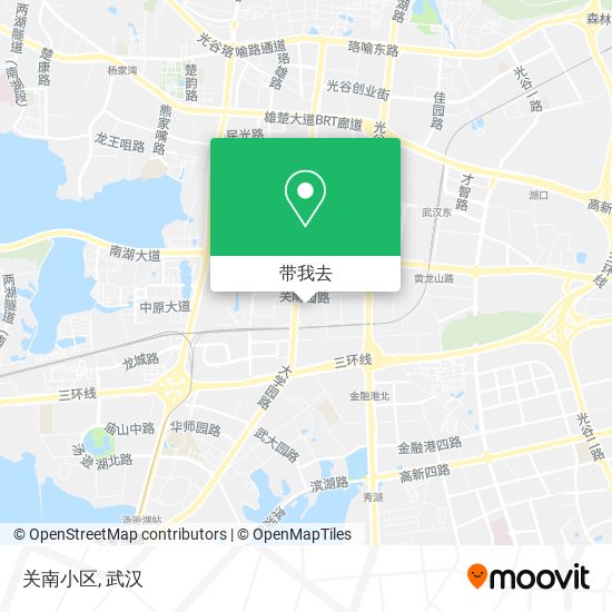 关南小区地图