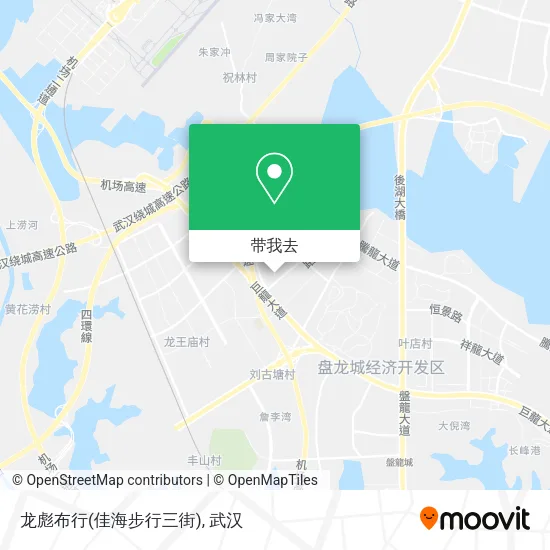 龙彪布行(佳海步行三街)地图
