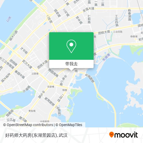 好药师大药房(东湖景园店)地图