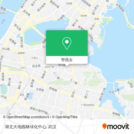湖北大地园林绿化中心地图
