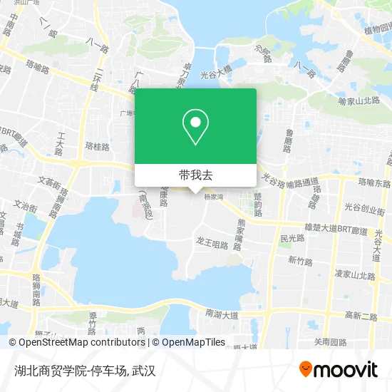 湖北商贸学院-停车场地图