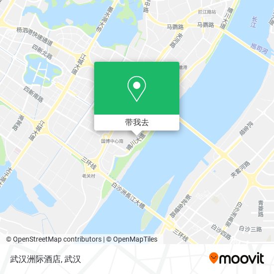 武汉洲际酒店地图