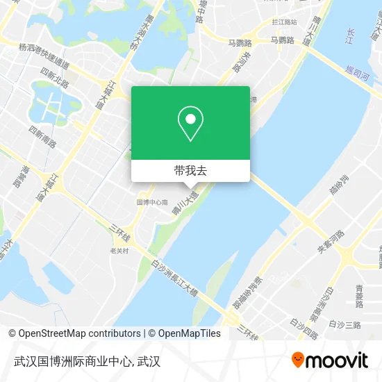 武汉国博洲际商业中心地图