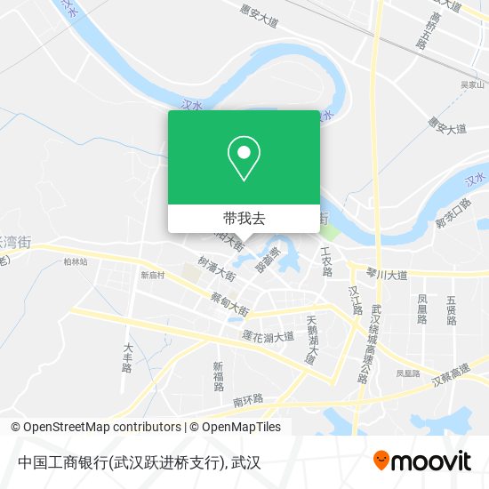 中国工商银行(武汉跃进桥支行)地图