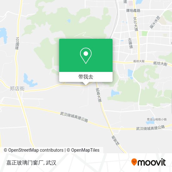 嘉正玻璃门窗厂地图