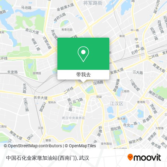 中国石化金家墩加油站(西南门)地图