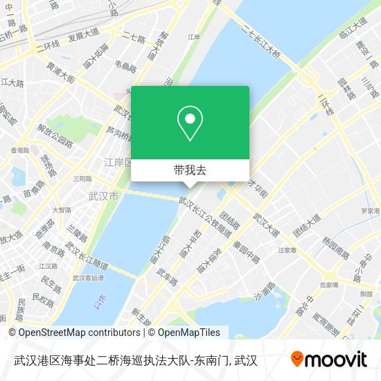 武汉港区海事处二桥海巡执法大队-东南门地图