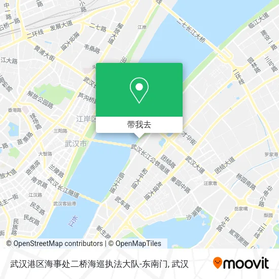 武汉港区海事处二桥海巡执法大队-东南门地图