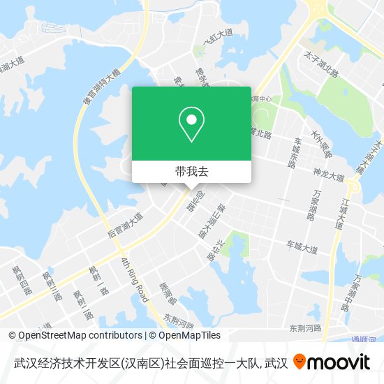 武汉经济技术开发区(汉南区)社会面巡控一大队地图