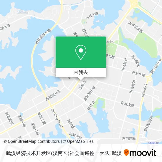 武汉经济技术开发区(汉南区)社会面巡控一大队地图