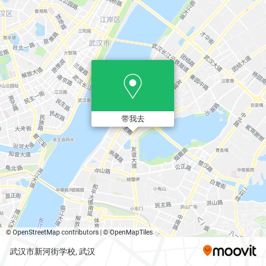 武汉市新河街学校地图