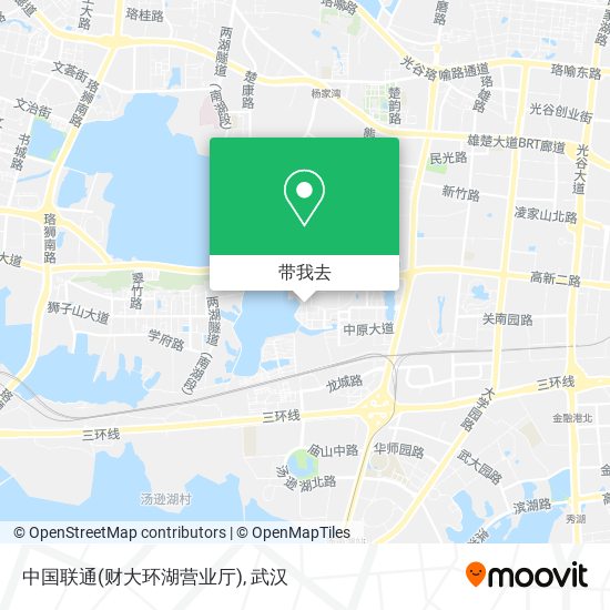 中国联通(财大环湖营业厅)地图