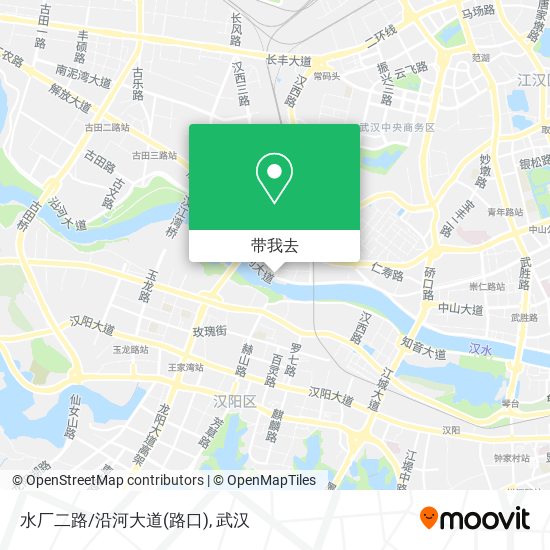 水厂二路/沿河大道(路口)地图