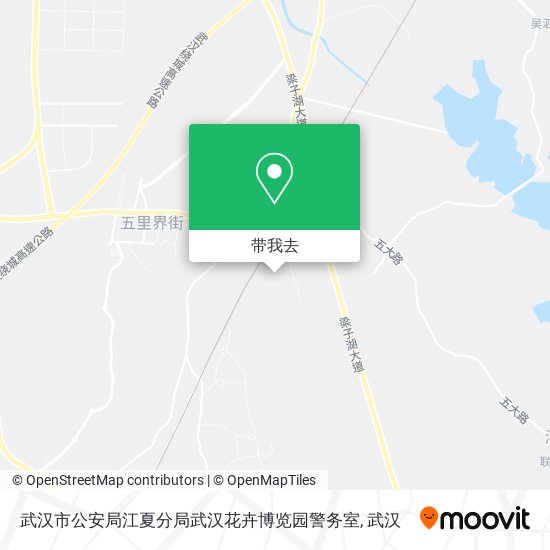 武汉市公安局江夏分局武汉花卉博览园警务室地图