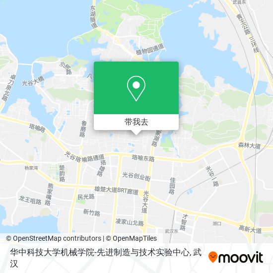 华中科技大学机械学院-先进制造与技术实验中心地图