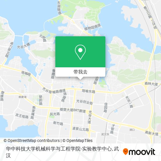 华中科技大学机械科学与工程学院-实验教学中心地图