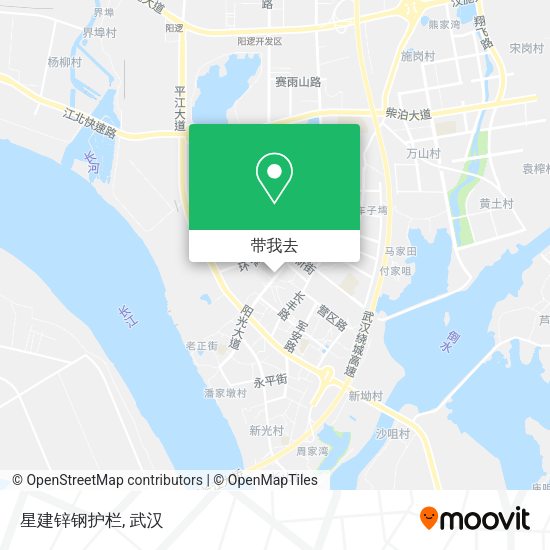 星建锌钢护栏地图