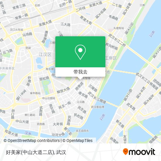 好美家(中山大道二店)地图