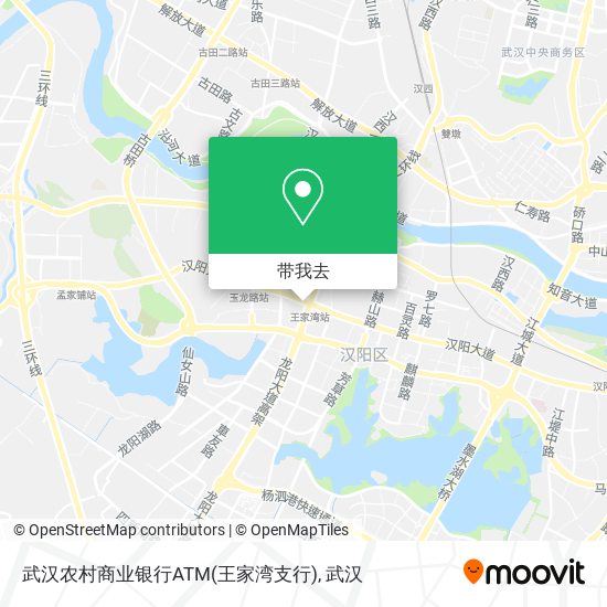武汉农村商业银行ATM(王家湾支行)地图