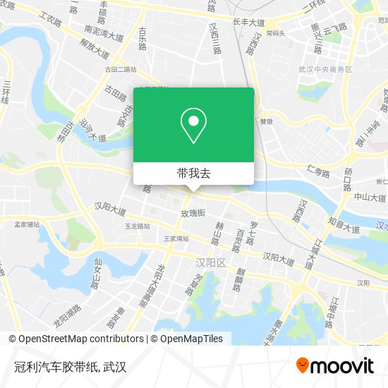 冠利汽车胶带纸地图