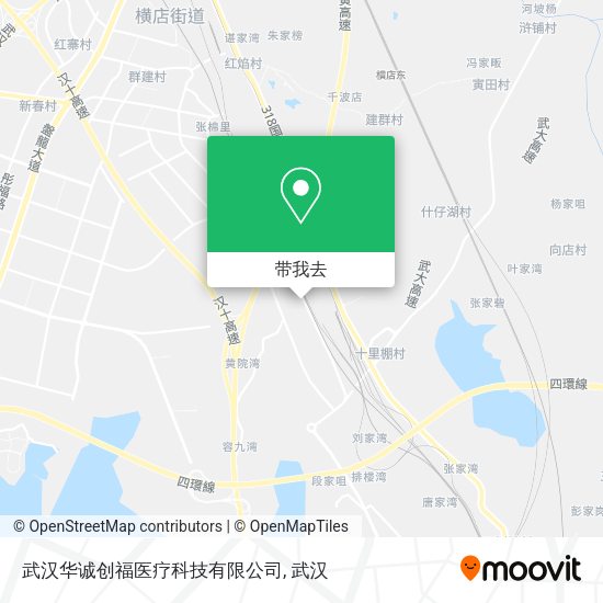 武汉华诚创福医疗科技有限公司地图