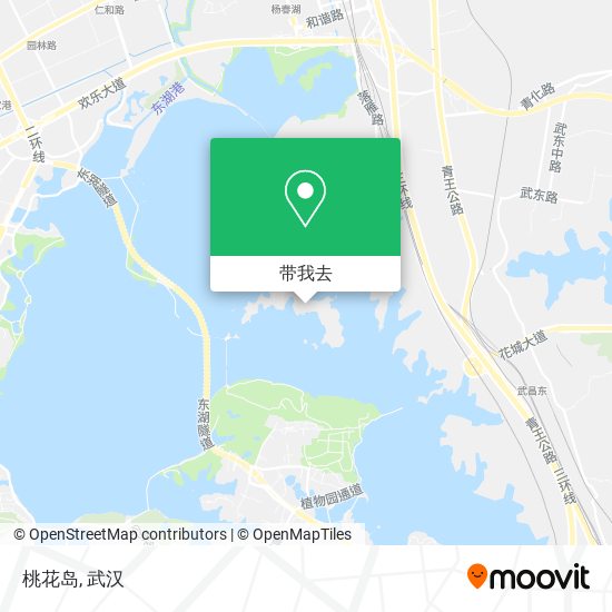 桃花岛地图