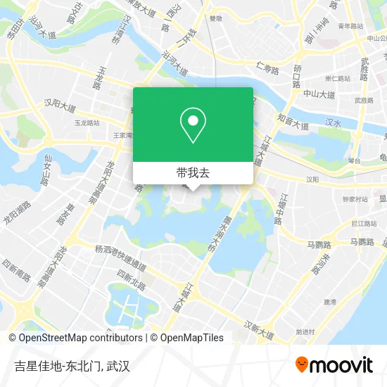 吉星佳地-东北门地图