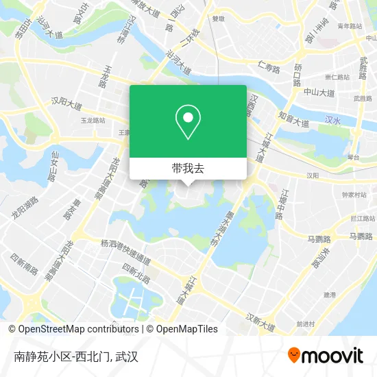 南静苑小区-西北门地图