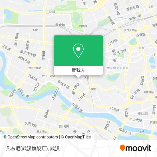 凡东尼(武汉旗舰店)地图