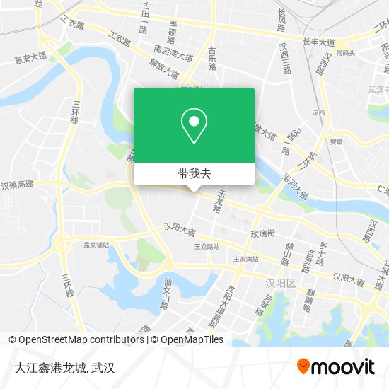 大江鑫港龙城地图