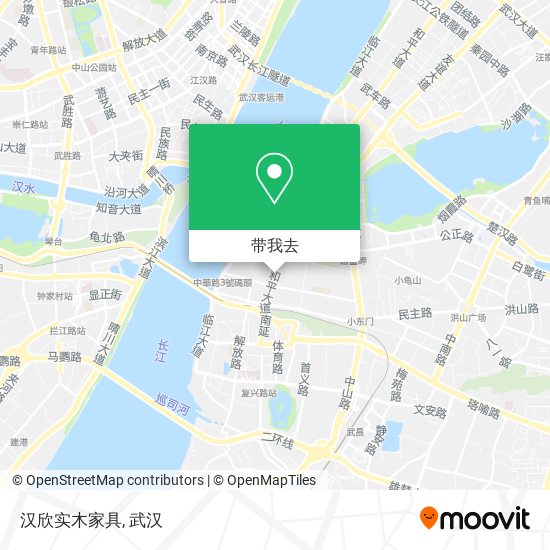 汉欣实木家具地图