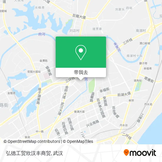 弘德工贸欣汉丰商贸地图