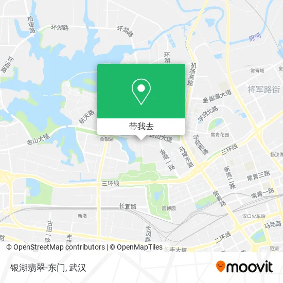 银湖翡翠-东门地图