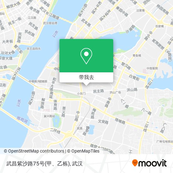 武昌紫沙路75号(甲、乙栋)地图
