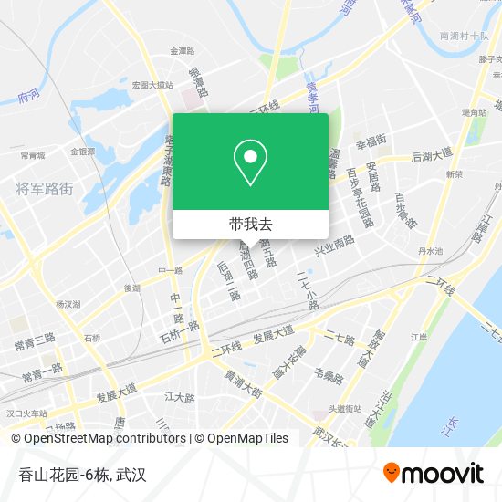 香山花园-6栋地图