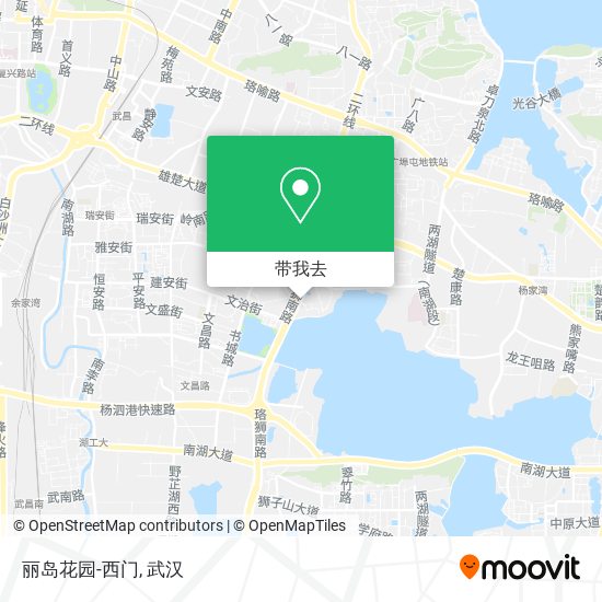 丽岛花园-西门地图