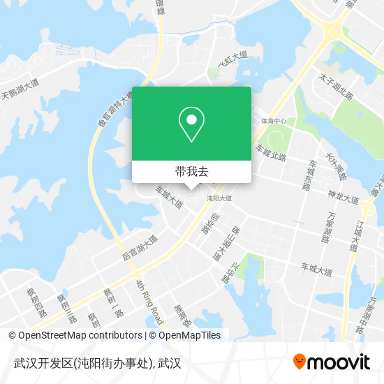 武汉开发区(沌阳街办事处)地图