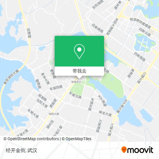 经开金街地图