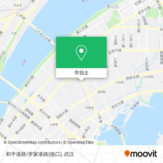 和平港路/罗家港路(路口)地图