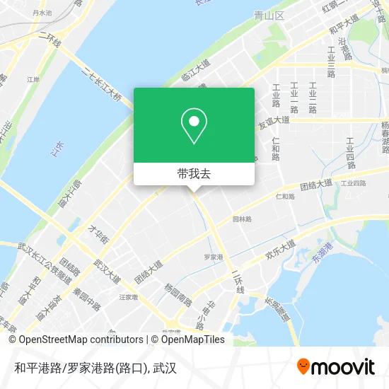 和平港路/罗家港路(路口)地图