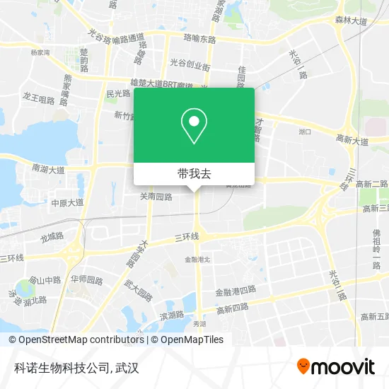 科诺生物科技公司地图