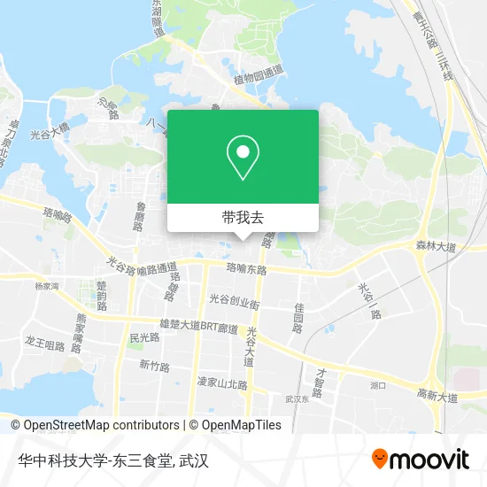 华中科技大学-东三食堂地图