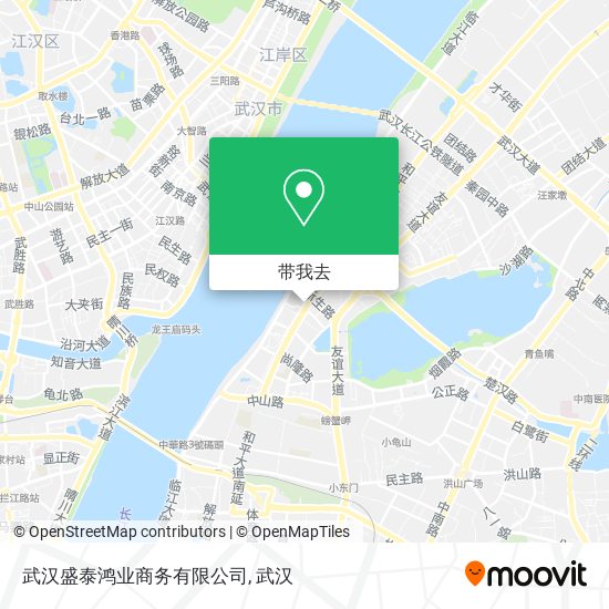 武汉盛泰鸿业商务有限公司地图