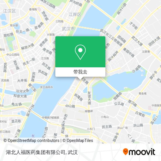 湖北人福医药集团有限公司地图