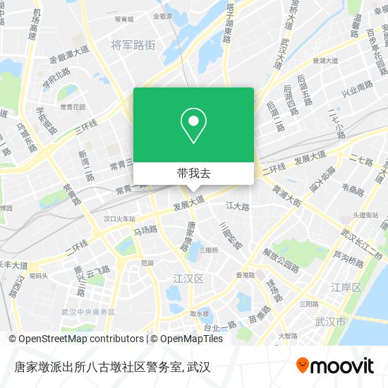 唐家墩派出所八古墩社区警务室地图
