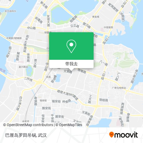 巴厘岛罗田吊锅地图