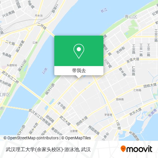 武汉理工大学(余家头校区)-游泳池地图